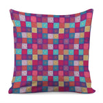 Boho Mandala Patchwork Pattern Print Pillow Cover