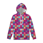 Boho Mandala Patchwork Pattern Print Pullover Hoodie