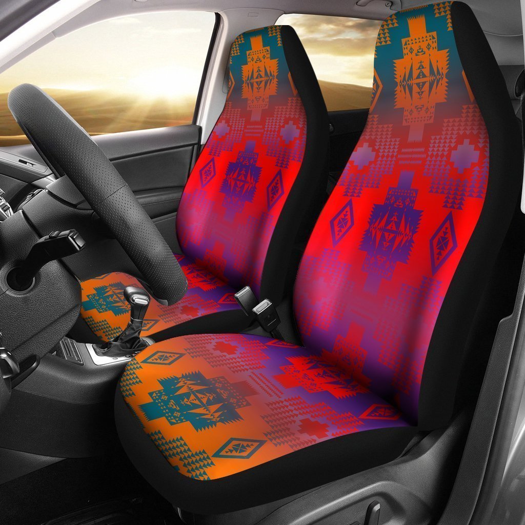 Boho Native Tribal Universal Fit Car Seat Covers GearFrost