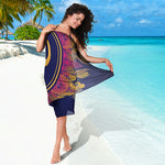 Boho Om Mandala Print Beach Sarong Wrap