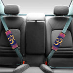 Boho Om Mandala Print Car Seat Belt Covers