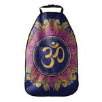 Boho Om Mandala Print Car Seat Organizers