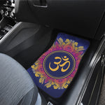Boho Om Mandala Print Front Car Floor Mats
