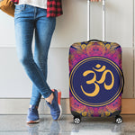 Boho Om Mandala Print Luggage Cover