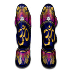 Boho Om Mandala Print Muay Thai Shin Guard