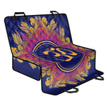 Boho Om Mandala Print Pet Car Back Seat Cover