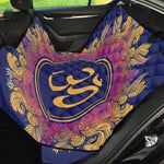 Boho Om Mandala Print Pet Car Back Seat Cover