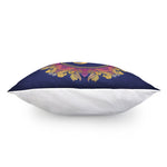 Boho Om Mandala Print Pillow Cover