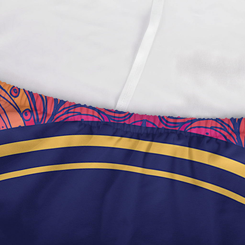 Boho Om Mandala Print Sofa Cover