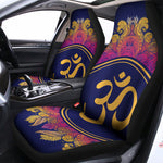 Boho Om Mandala Print Universal Fit Car Seat Covers