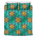 Boho Om Sign Pattern Print Duvet Cover Bedding Set