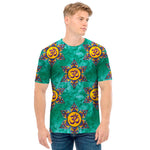 Boho Om Sign Pattern Print Men's T-Shirt