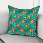 Boho Om Sign Pattern Print Pillow Cover