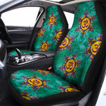 Boho Om Sign Pattern Print Universal Fit Car Seat Covers