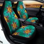 Boho Om Sign Pattern Print Universal Fit Car Seat Covers
