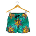 Boho Om Sign Pattern Print Women's Shorts