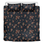 Boho Paisley Flower Pattern Print Duvet Cover Bedding Set