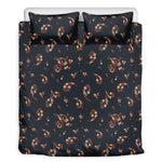 Boho Paisley Flower Pattern Print Duvet Cover Bedding Set