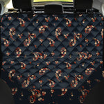 Boho Paisley Flower Pattern Print Pet Car Back Seat Cover