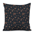 Boho Paisley Flower Pattern Print Pillow Cover