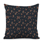 Boho Paisley Flower Pattern Print Pillow Cover