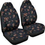 Boho Paisley Flower Pattern Print Universal Fit Car Seat Covers