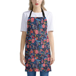 Boho Paisley Pattern Print Apron