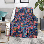 Boho Paisley Pattern Print Blanket