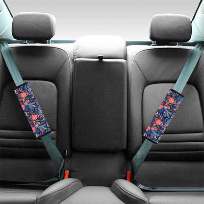 Boho Paisley Pattern Print Car Seat Belt Covers