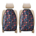 Boho Paisley Pattern Print Car Seat Organizers