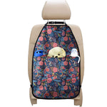 Boho Paisley Pattern Print Car Seat Organizers