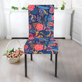 Boho Paisley Pattern Print Dining Chair Slipcover