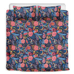 Boho Paisley Pattern Print Duvet Cover Bedding Set