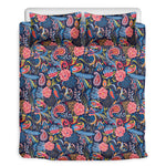 Boho Paisley Pattern Print Duvet Cover Bedding Set