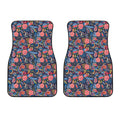 Boho Paisley Pattern Print Front Car Floor Mats