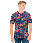 Boho Paisley Pattern Print Men's T-Shirt
