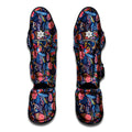 Boho Paisley Pattern Print Muay Thai Shin Guards