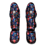 Boho Paisley Pattern Print Muay Thai Shin Guard