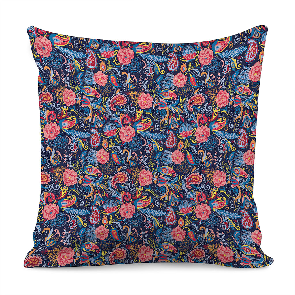 Boho Paisley Pattern Print Pillow Cover