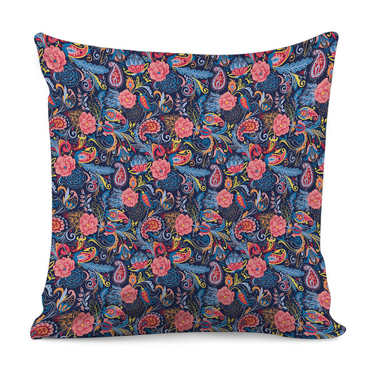 Boho Paisley Pattern Print Pillow Cover
