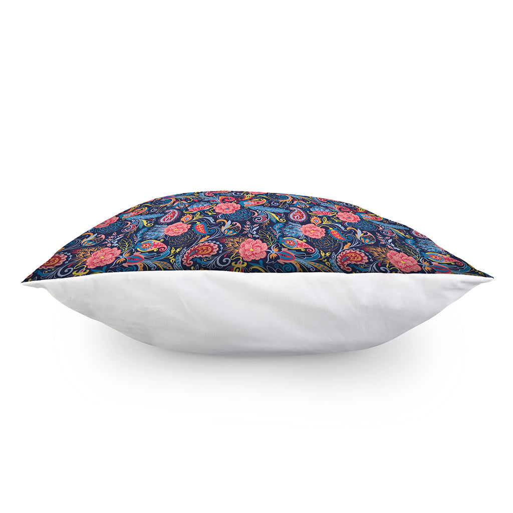 Boho Paisley Pattern Print Pillow Cover