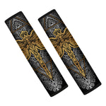 Boho Spiritual Dragonfly Print Car Seat Belt Covers