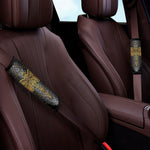 Boho Spiritual Dragonfly Print Car Seat Belt Covers