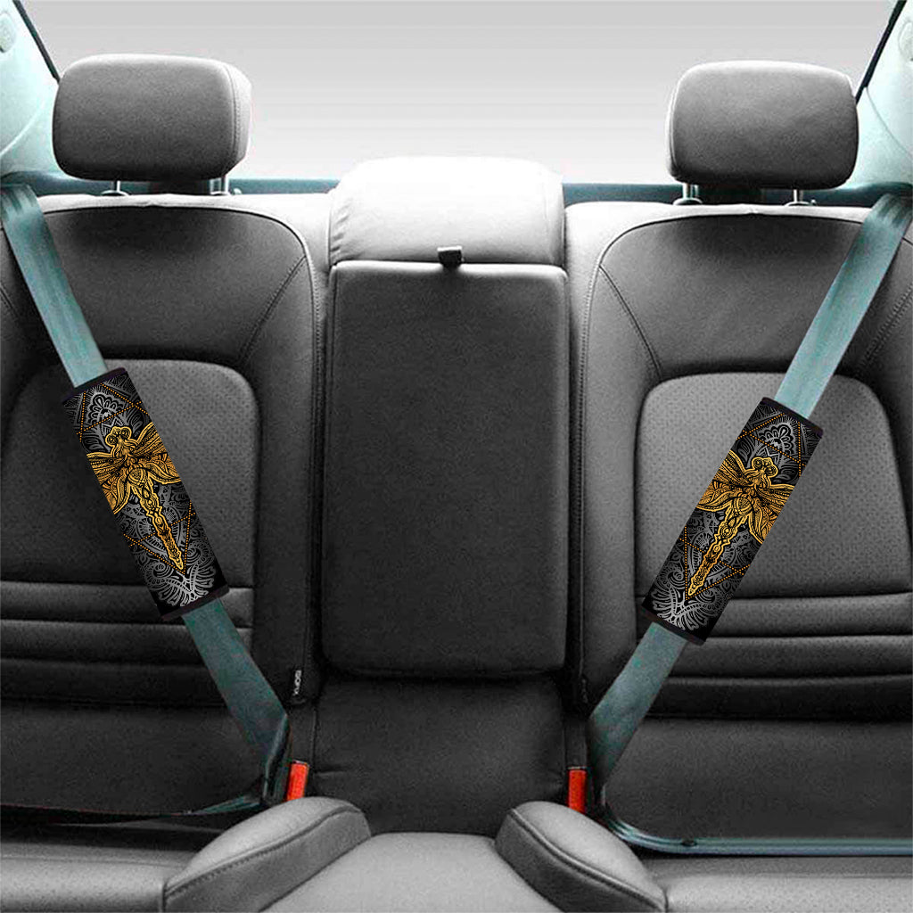 Boho Spiritual Dragonfly Print Car Seat Belt Covers