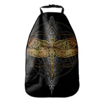 Boho Spiritual Dragonfly Print Car Seat Organizers