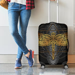 Boho Spiritual Dragonfly Print Luggage Cover