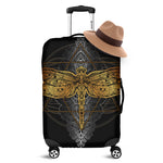 Boho Spiritual Dragonfly Print Luggage Cover