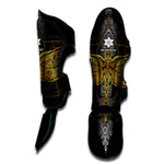 Boho Spiritual Dragonfly Print Muay Thai Shin Guard