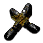 Boho Spiritual Dragonfly Print Muay Thai Shin Guard