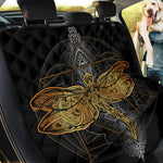 Boho Spiritual Dragonfly Print Pet Car Back Seat Cover